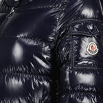 Glossy Hooded Long Puffer Coat