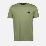 Faded Khaki Logo Pattern T-Shirt