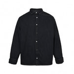 Triangle Logo Back Denim Shirt Jacket