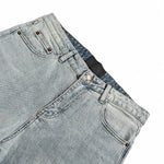 Light Wash Slim-Fit Denim Jeans