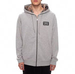 Gray Zip-Up Hoodie