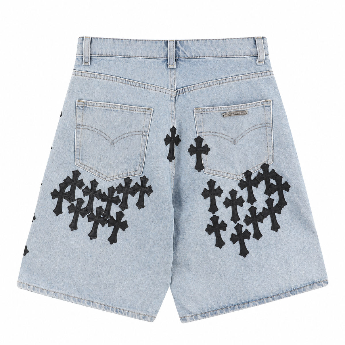 Hearts Cross Patch Shorts