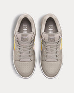 B57 Low-Top Sneakers in Taupe with Yellow CD Signature