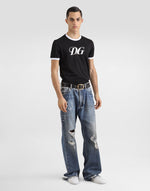 Cotton T-Shirt with DG Print