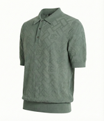 Silk Jacquard DG Polo Shirt