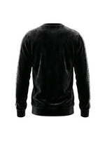 Logo Knit Sweatshirt with Signature Sleeve Band