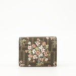 Floral Print Compact Wallet