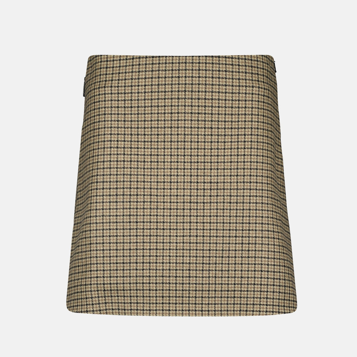 Plaid mini skirt