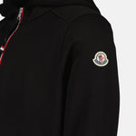 Zipped Hooded Sweatshirt