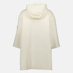 Zipped Wool Cape