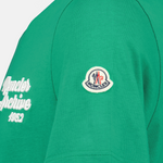Green Embroidered Logo T-Shirt
