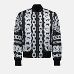 Reversible bomber jacket
