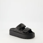 Quilted Platform Sandals
