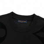 LV Monogram Long-Sleeved Cotton Crewneck