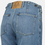 Straight-Leg Vintage Wash Jeans