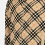 Checked Cashmere Bomber