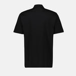 Givenchy Black Minimalist Polo Shirt with Signature Logo