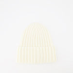 Ribbed Knit Beanie with Logo