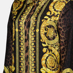 Baroque Silk Shirt-Leopard