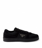 Suede & Re-Nylon Downtown Sneakers