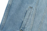 Light Blue Washed Denim Jacket