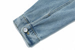 Light Blue Washed Denim Jacket