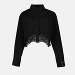 Cropped Lace Shirt