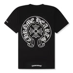 Horse Shoe Pocket Logo Black T-Shirt