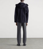 Cashmere-Blend Hooded Jacket
