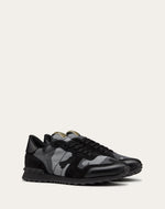 Mesh Fabric Camouflage Rockrunner Sneaker
