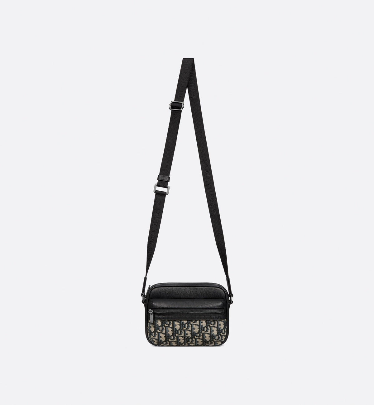 Oblique Canvas & Leather Crossbody Bag