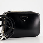 Brushed Leather Brick Bag
