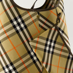 Check Slouchy Shoulder Tote