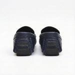 Monogram Denim Driving Moccasins