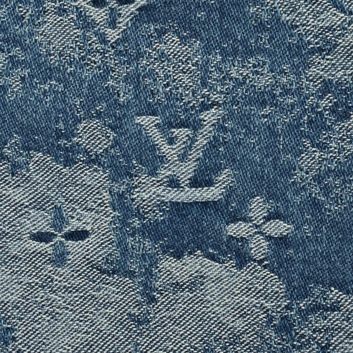 Cloud Monogram Blue Denim Jeans