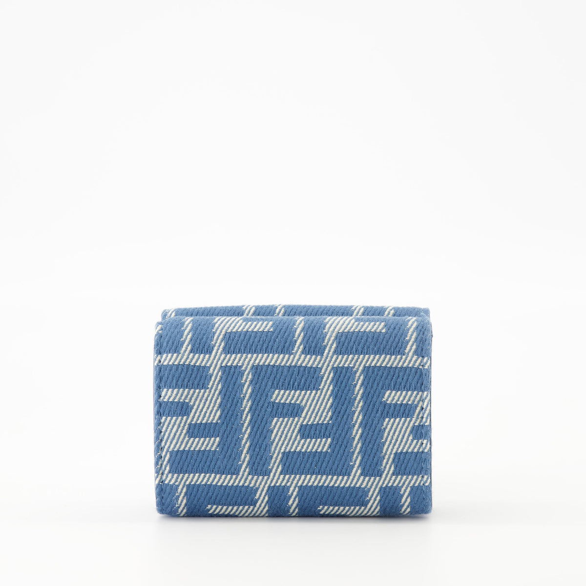 Jacquard Mini Denim Wallet