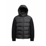 Monogram Hybrid Knit & Puffer Jacket