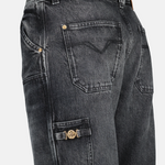Gray Cargo Jeans