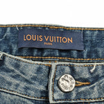 Slim-Fit Washed Denim Jeans with Embroidered Back Detail