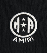 Black Varsity Knit