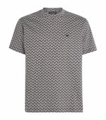 Cotton Chevron Print T-Shirt
