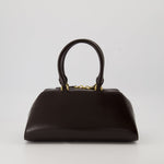Mini Antigona Top Handle Bag – Dark Brown