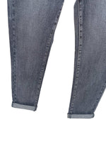 Denim Jeans with Embroidered Logo