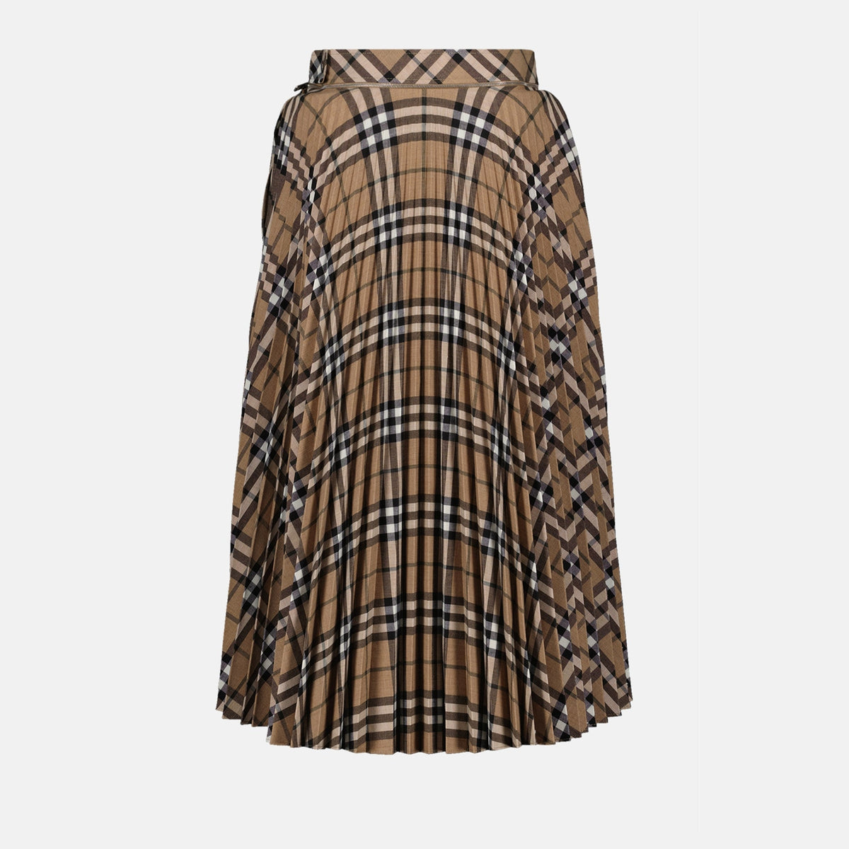 Checked Skirt