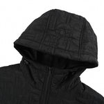 Oblique Quilted Hybrid Hoodie