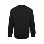 Embellished Crown Logo Crewneck Sweatshirt – Black