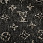 Monogram & Damier Mixed Denim Jacket – Charcoal Edition