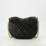 Quilted Leather Mini Chain Bag