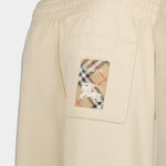 Cream Jogger Trousers