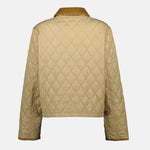 Cropped Quilted Jacket
